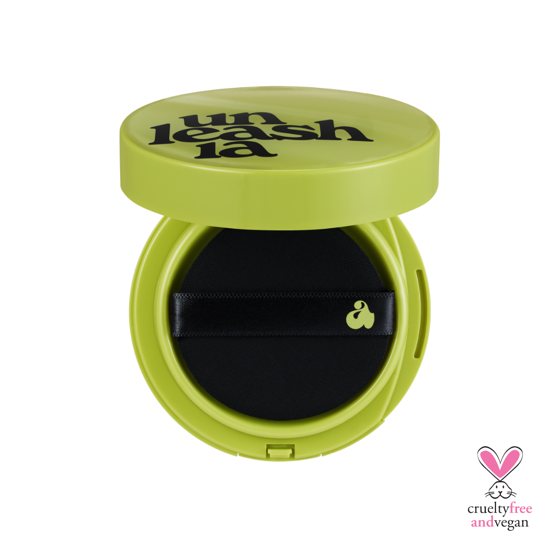 UNLEASHIA Cushion Case Only 3 Case Available Green K-beauty makeup product image