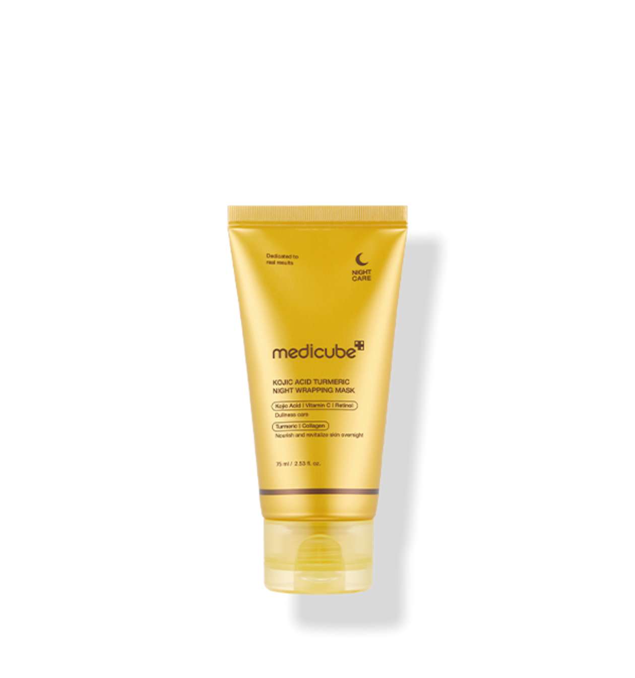 Medicube Kojic Acid Turmeric Night Wrapping Mask 75ml Korean overnight mask product image