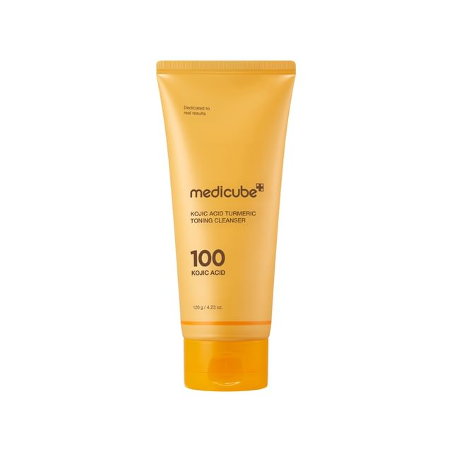 Medicube Kojic Acid Turmeric Toning Cleanser 120g Korean facial cleanser product image