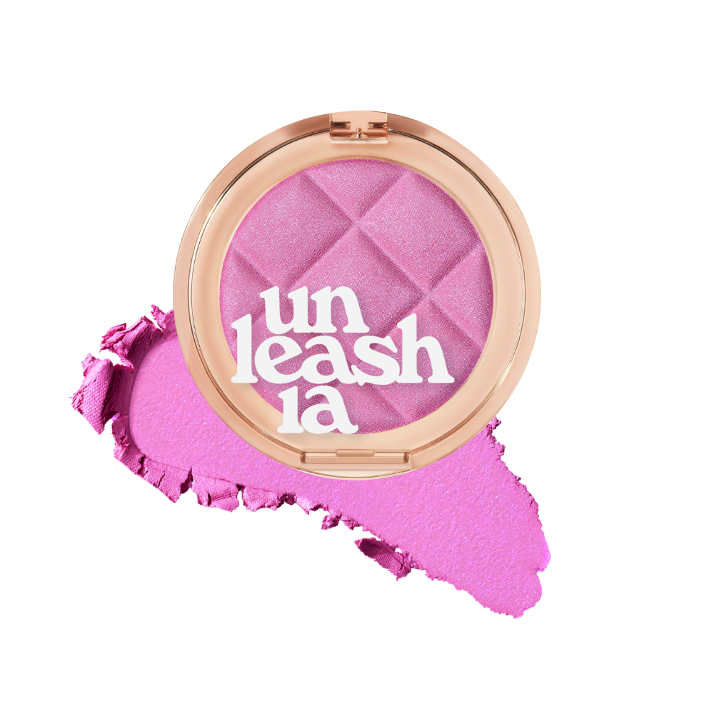 UNLEASHIA Dough Dough Waffle Blush No.2 Icy Berry K-beauty makeup product image