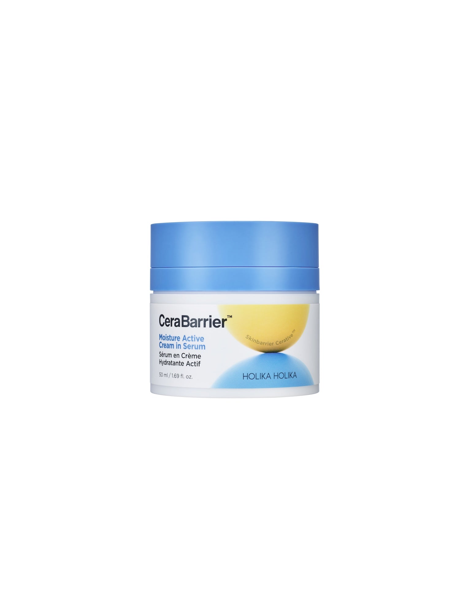 Holika Holika Cerabarrier Cream in Serum packaging, 5 ceramide barrier repair serum