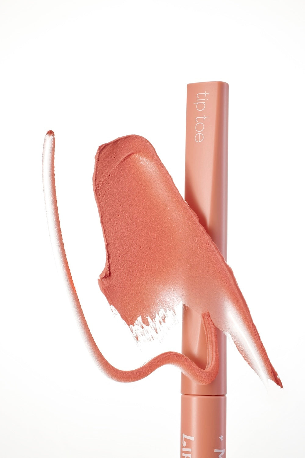 Close-up of the slim precision tip on Clementine lip tint