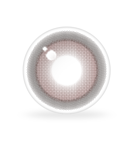 Close-up of Cocoview Mellow Posy Pink lens tint and texture