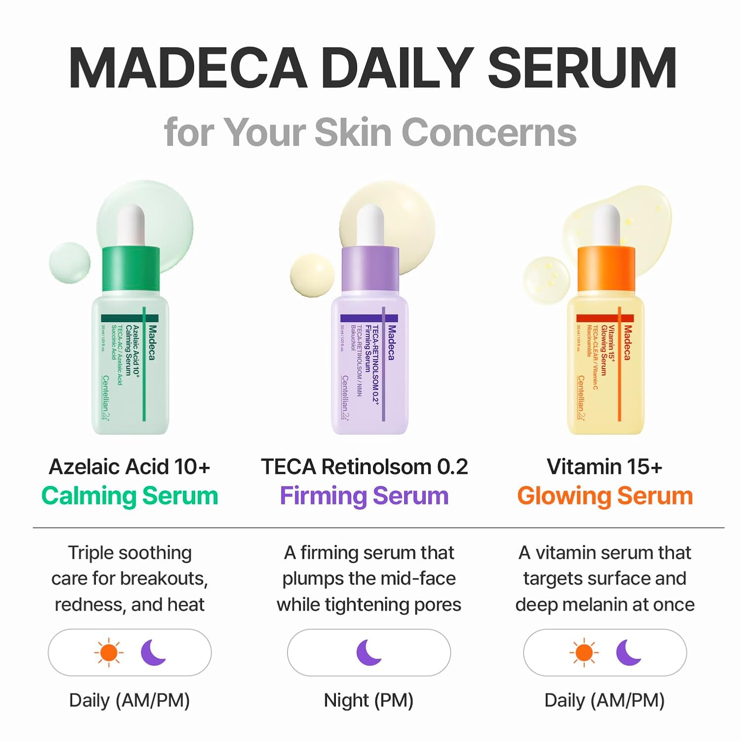 Centellian24 Madeca Azelaic Acid 10+ Calming Serum 30ml Korean essence product image