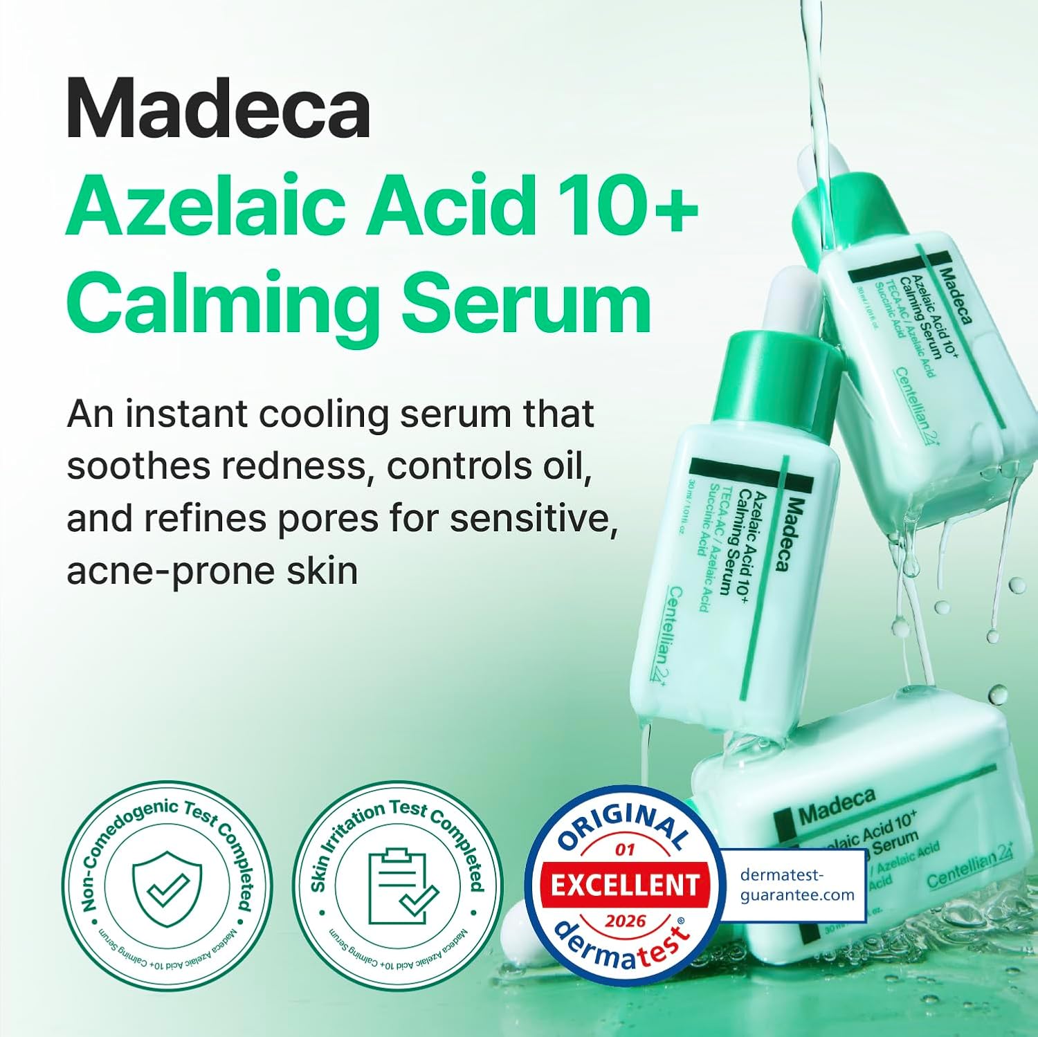 Centellian24 Madeca Azelaic Acid 10+ Calming Serum 30ml Korean essence product image