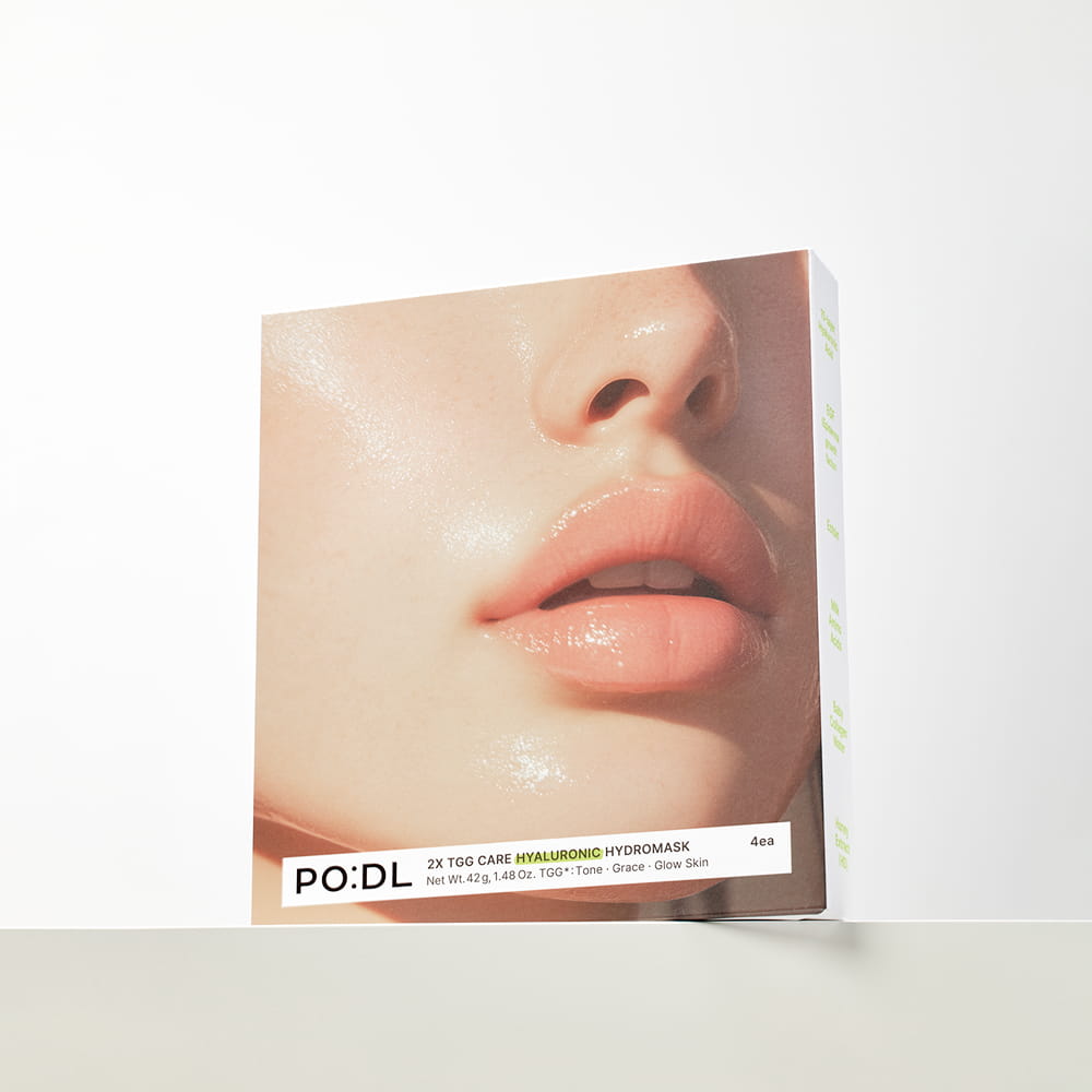 PO:DL 2X TGG Care Hyaluronic Hydrogel Mask (4ea) ( + Special Gift)
