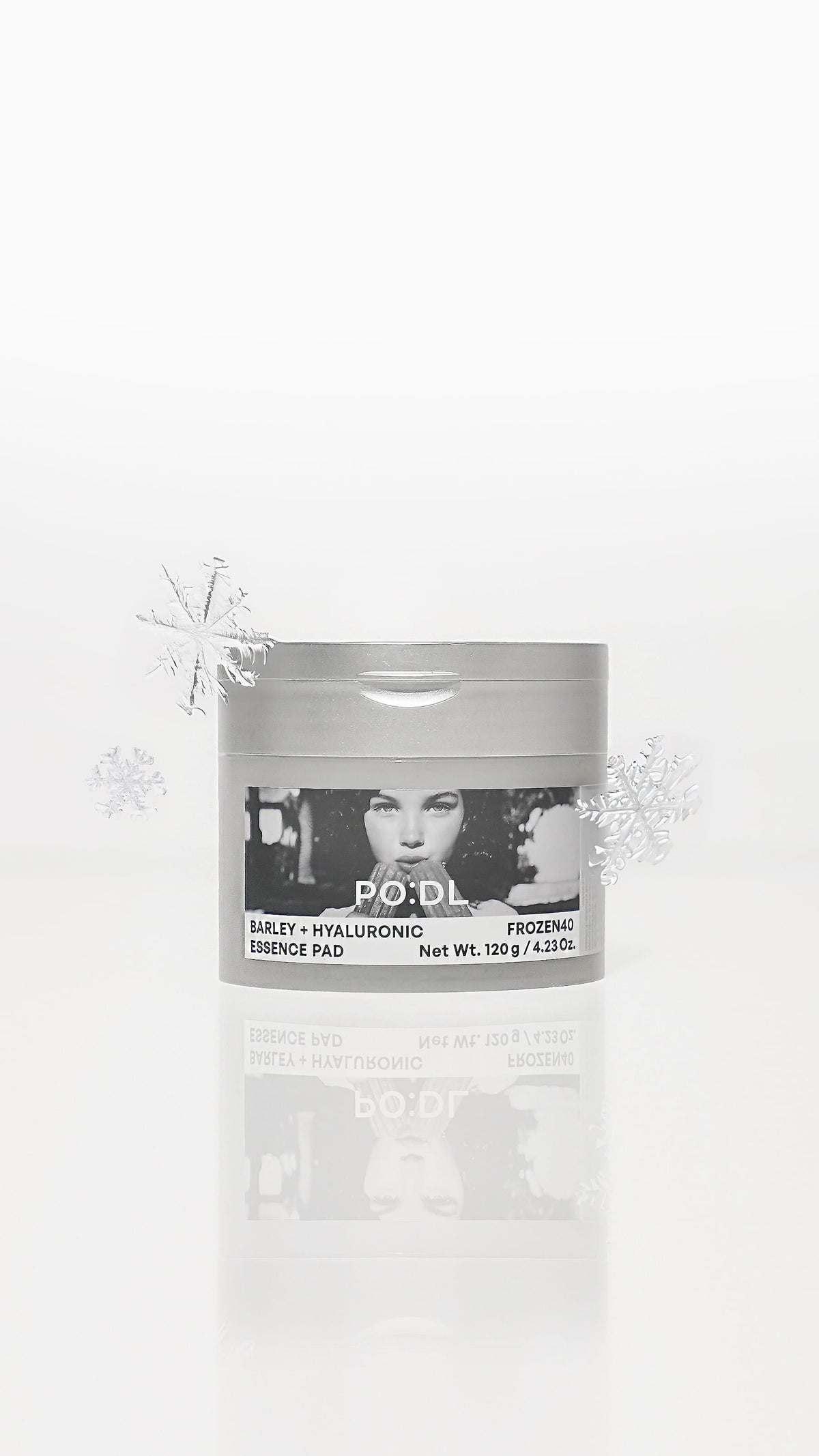 PO:DL Barley Hyaluronic Frozen40 Essence Pads (70ea) ( + Special Gift)