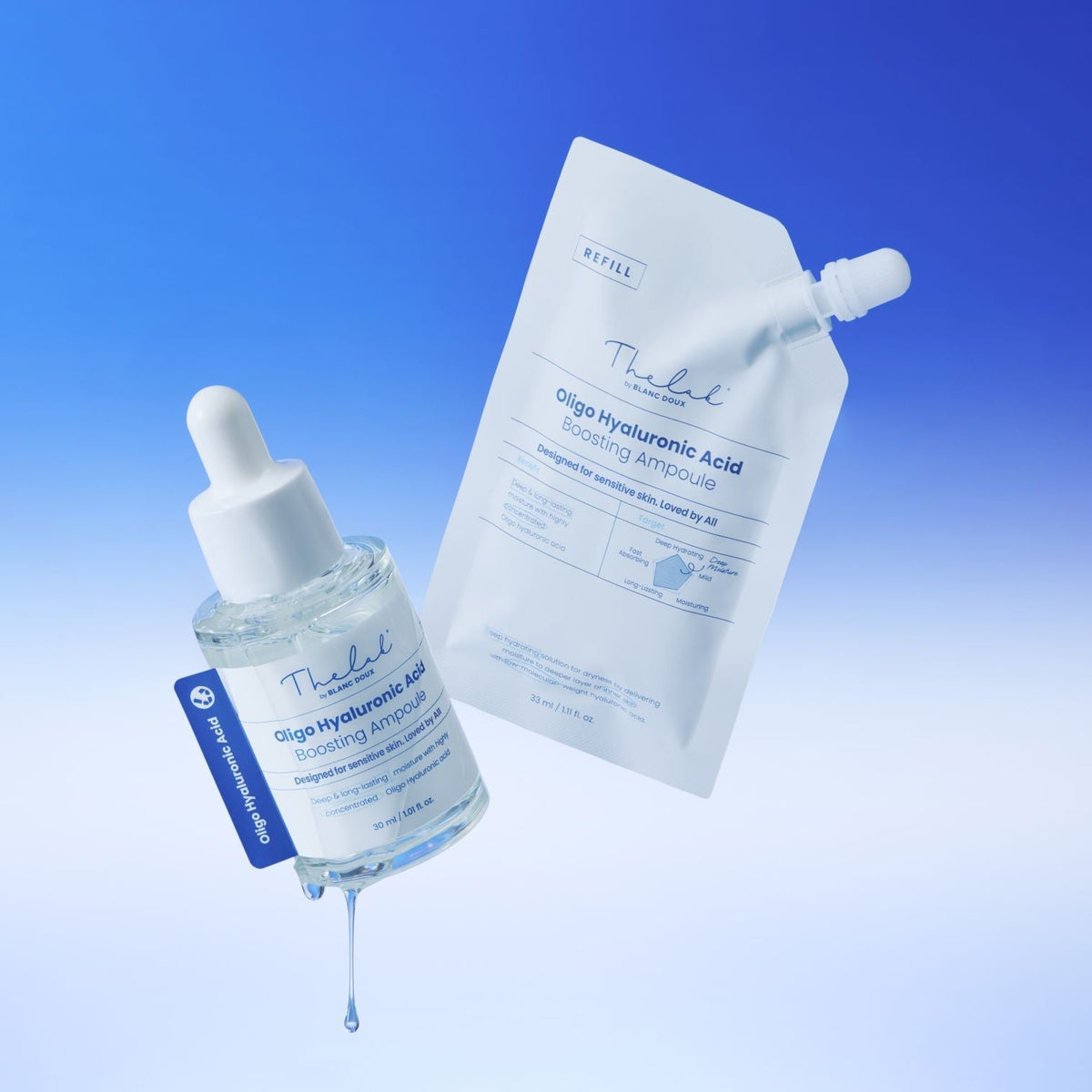 THE LAB by BLANC DOUX Oligo Hyaluronic Acid Boosting Ampoule 33ml REFILL