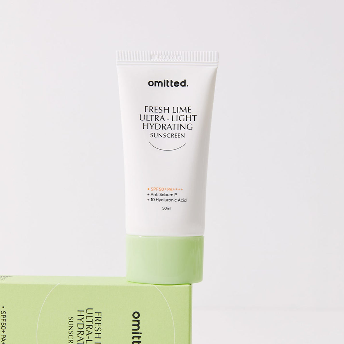 Omitted Fresh Lime Ultra-Light Hydrating Sunscreen 50ml
