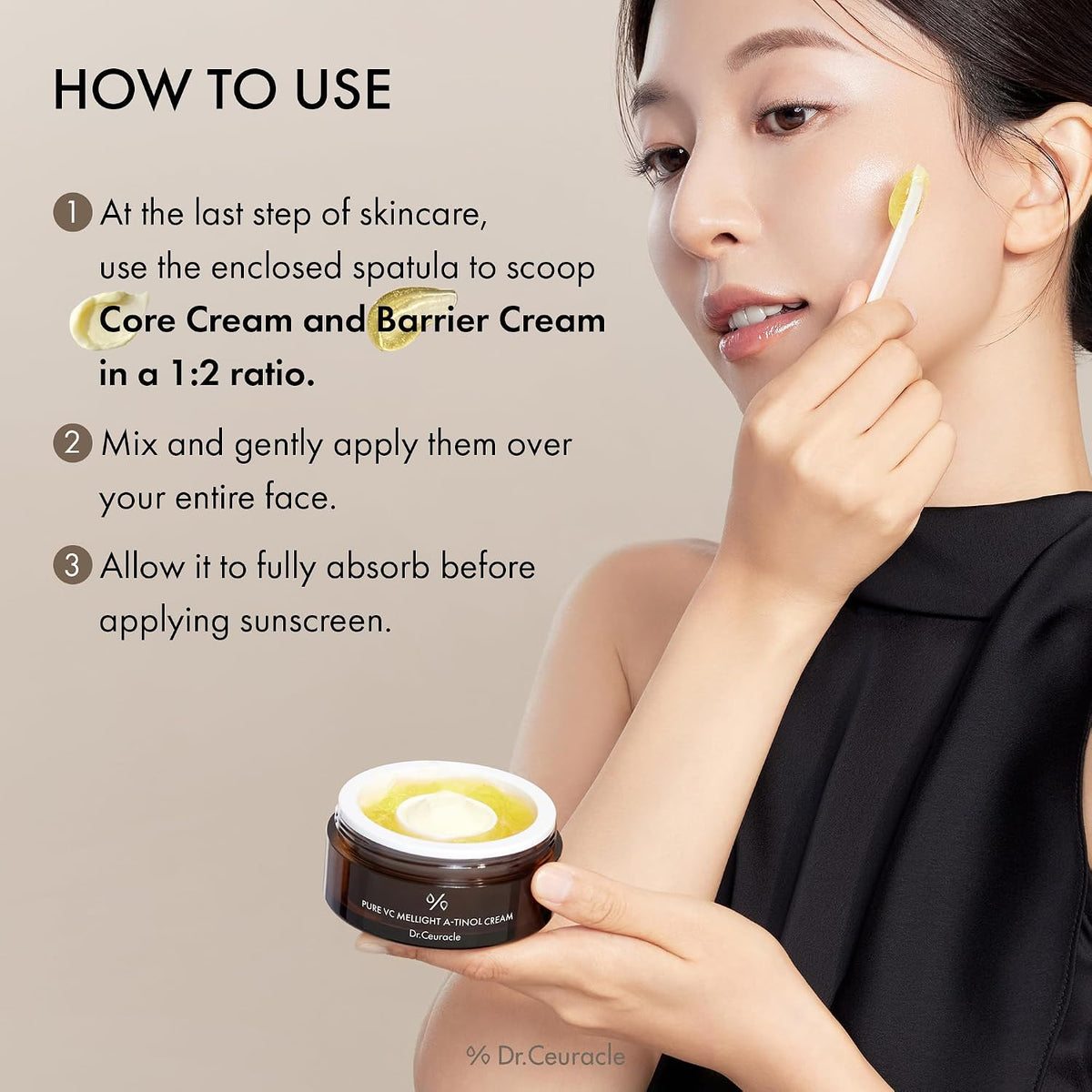 Dr. Ceuracle Pure VC Mellight A-tinol Cream 70g