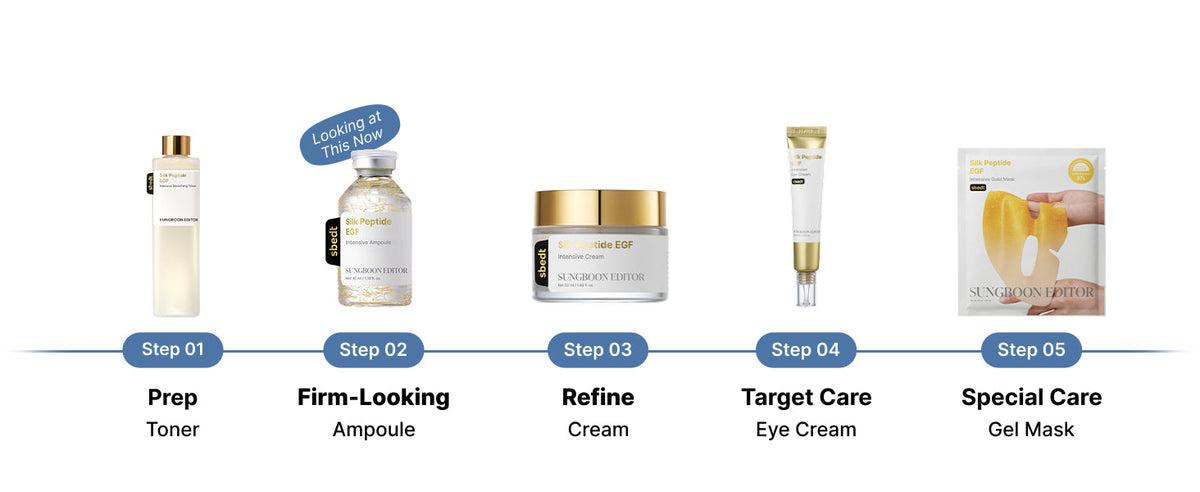 SUNGBOON EDITOR Silk Peptide EGF Intensive Ampoule 35ml
