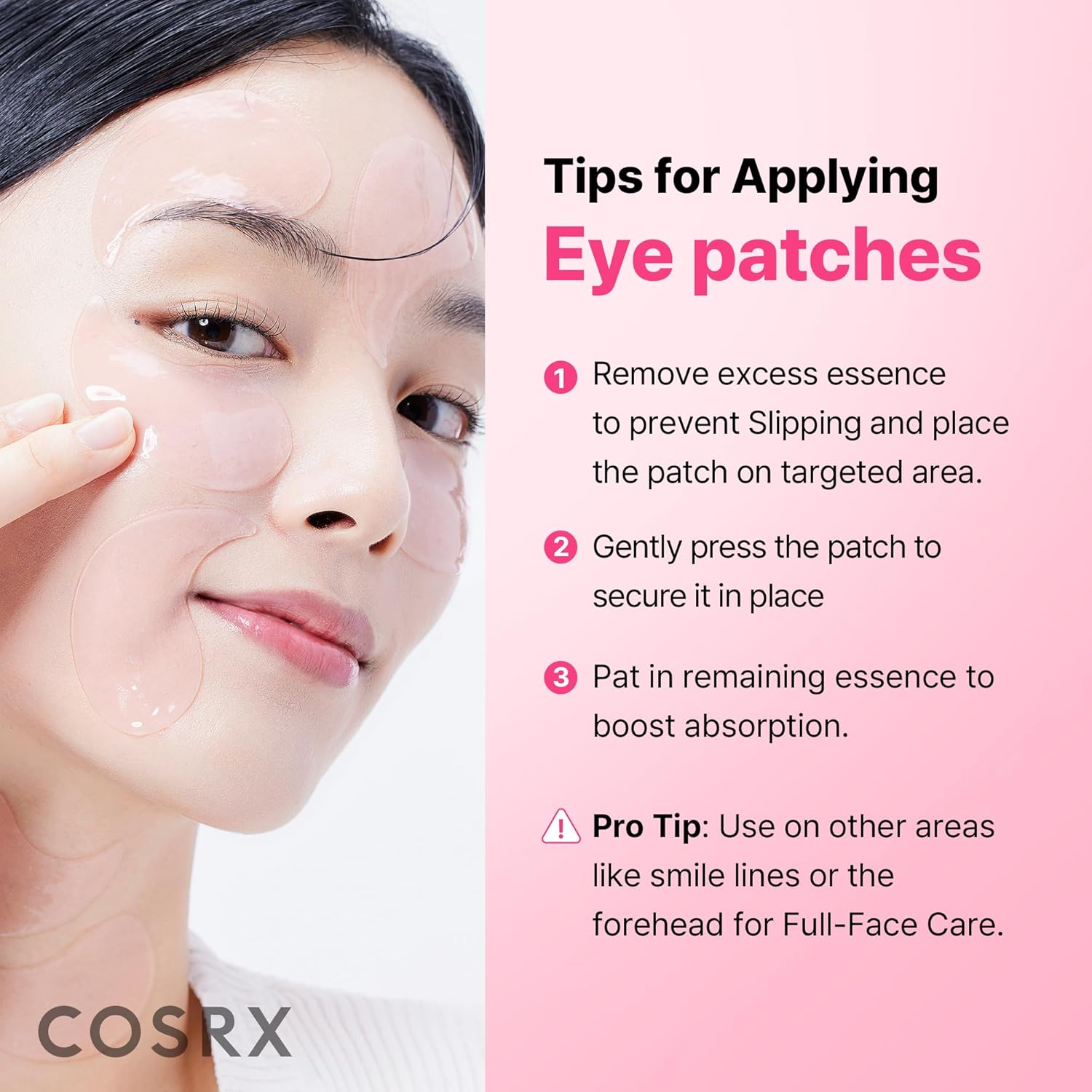 COSRX The Peptide Collagen Hydrogel Eye Patch 60 Patches