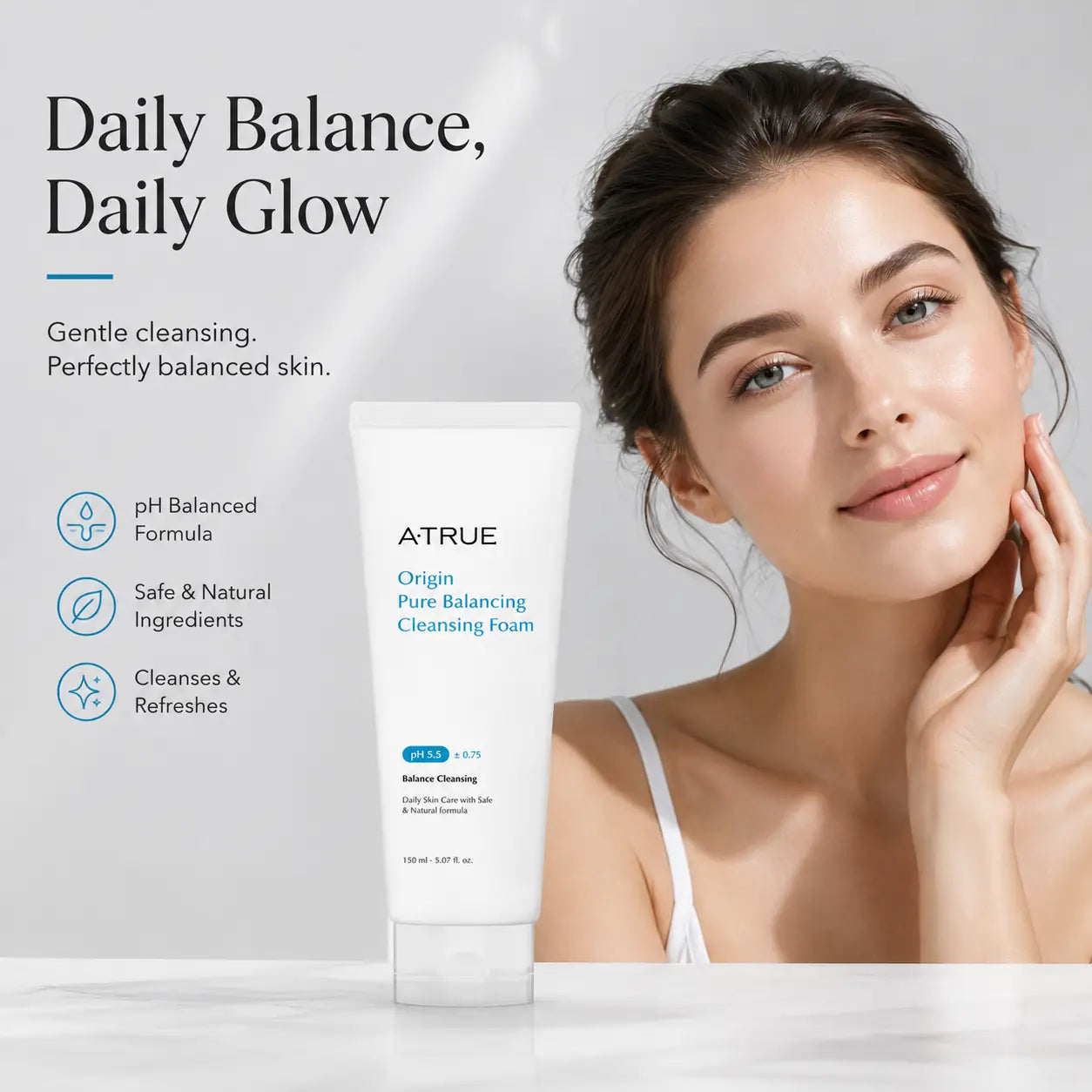 Atrue Origin Pure Balancing Cleansing Foam 150ml