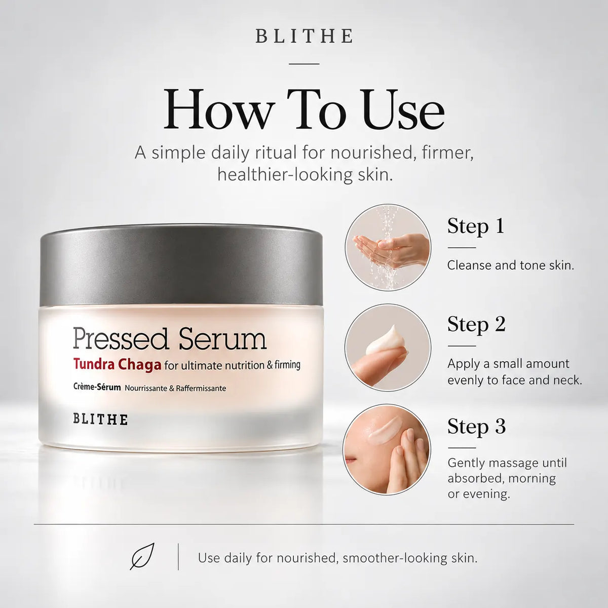 BLITHE Pressed Serum Tundra Chaga 150ml