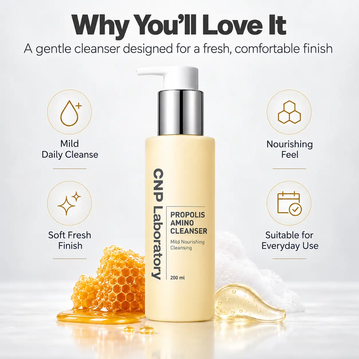CNP Laboratory Propolis Amino Cleanser 200ml