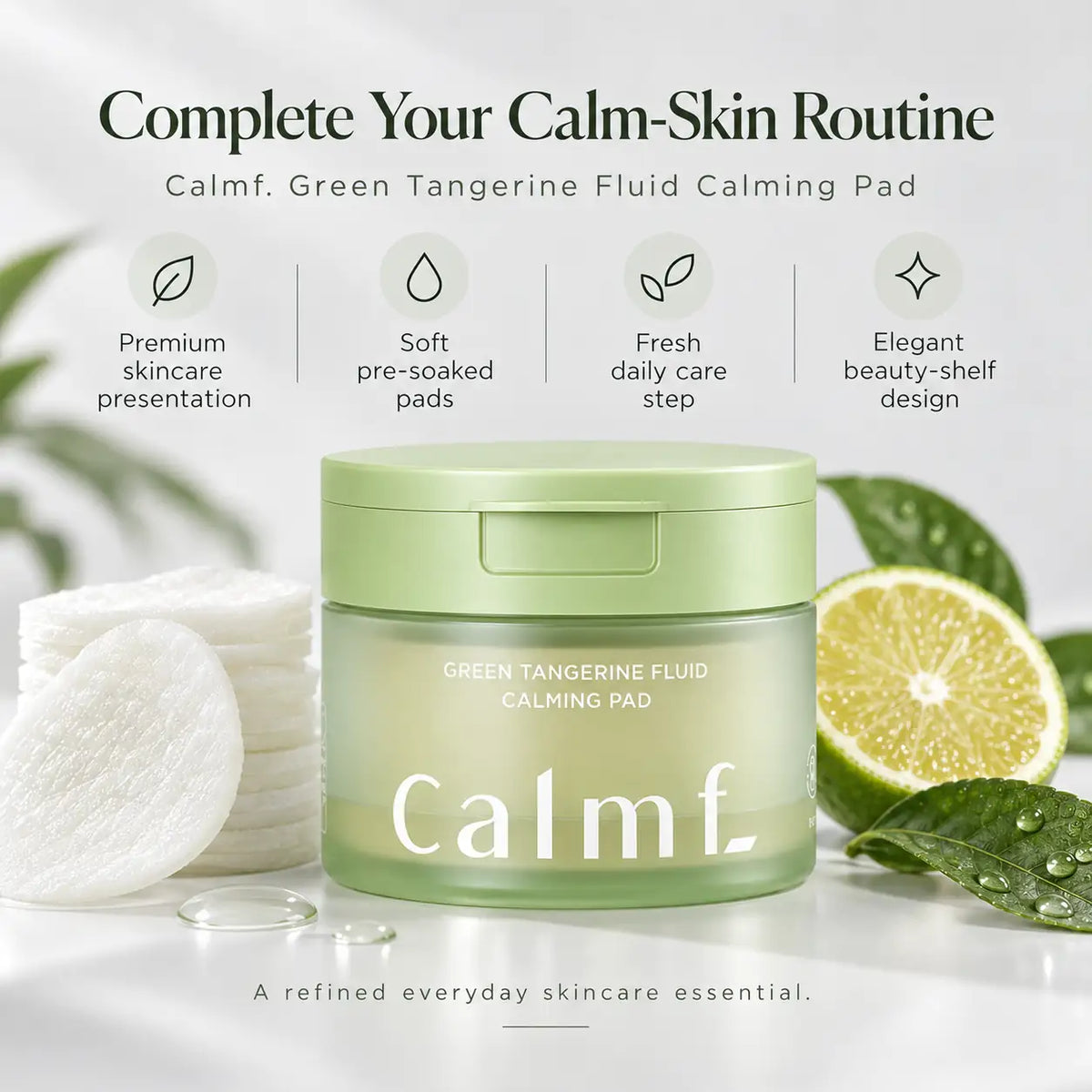 CALMF Green Tangerine Fluid Calming Pad 130ml
