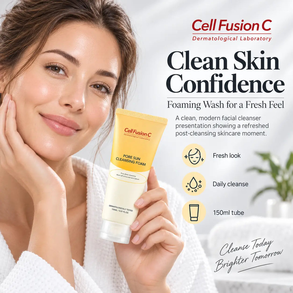 Cell Fusion C Pore Sun Cleansing Foam 150ml