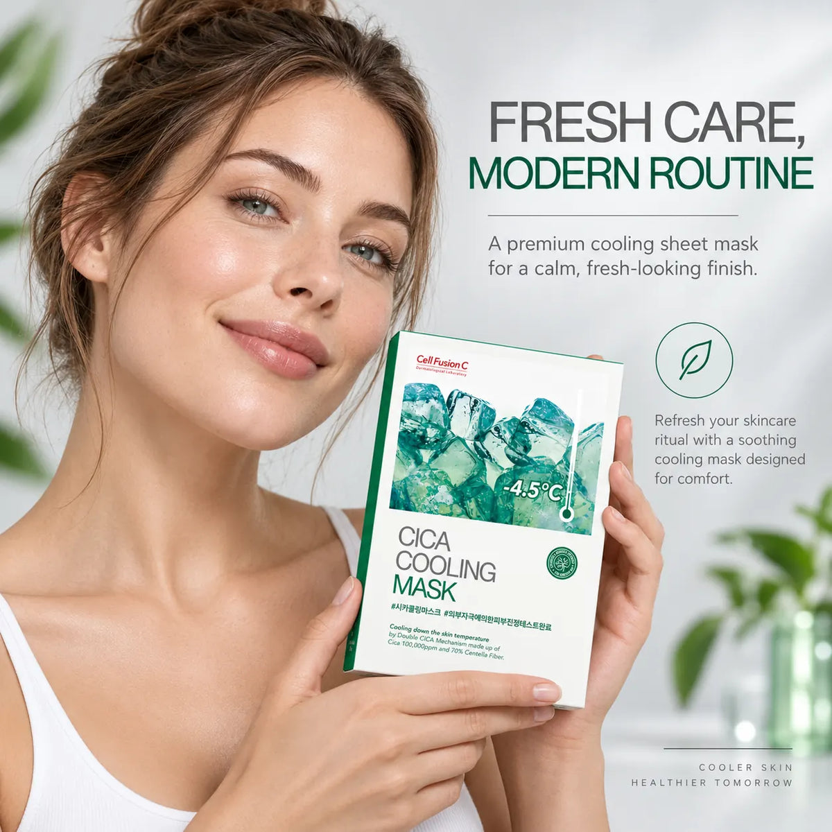 Cell Fusion C Cica Cooling Mask 5 Sheets