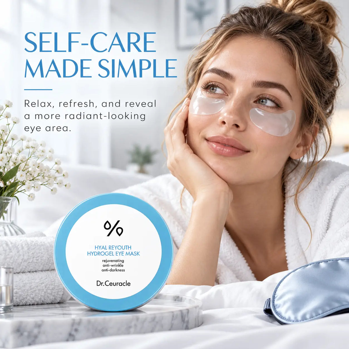 Dr. Ceuracle Hyal Reyouth Hydrogel Eye Mask /60ea 90g 90g 60ea