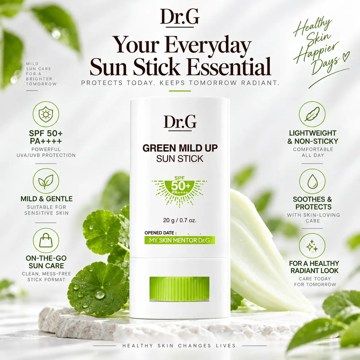 Dr.G Green Mild Up Sun Stick 20g