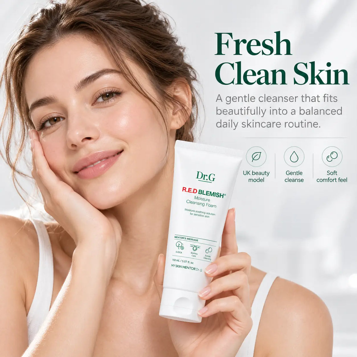 Dr.G Red Blemish Moisture Cleansing Foam 150ml
