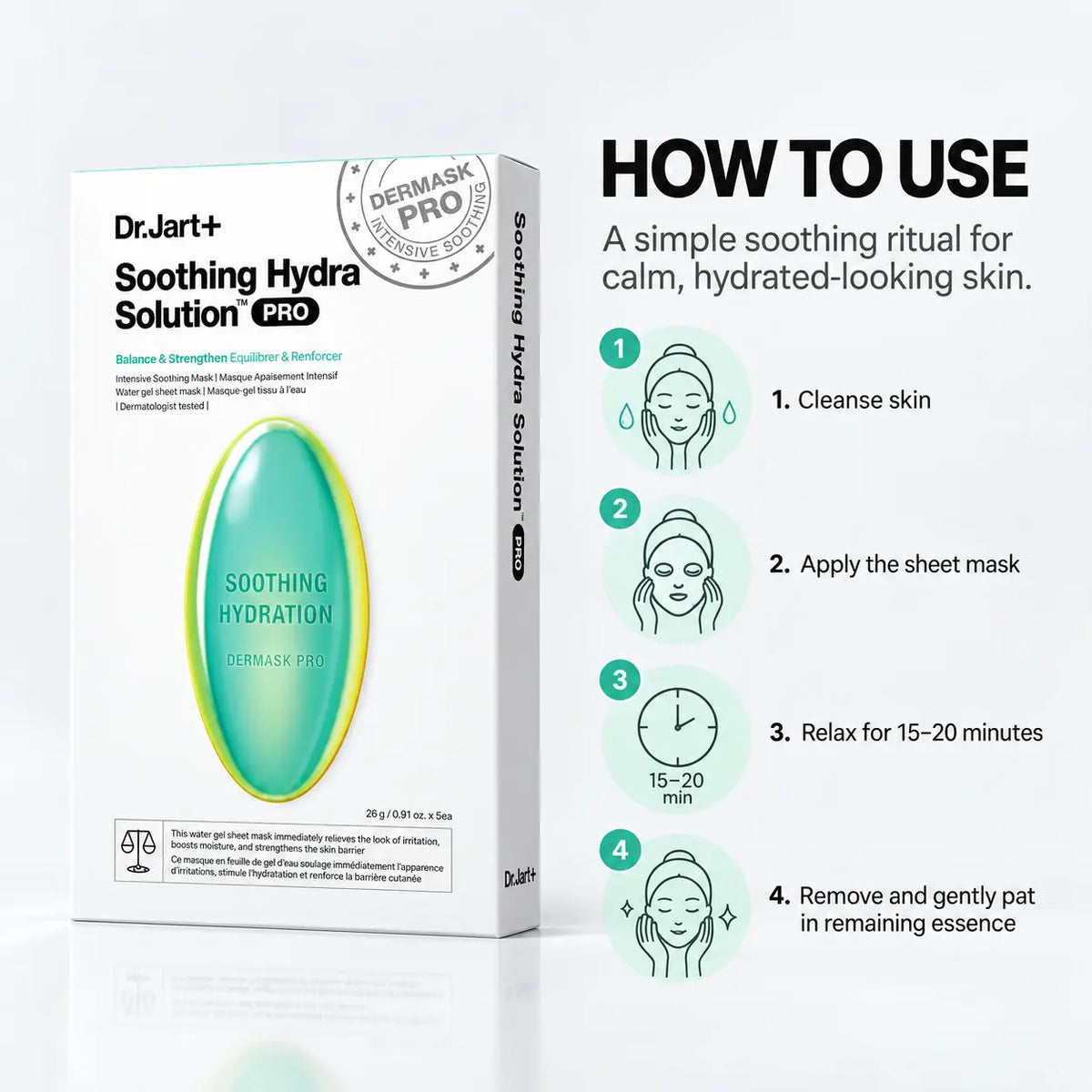 Dr. Jart+ Dermask Soothing Hydra Solution Pro 25g 25g 1ea