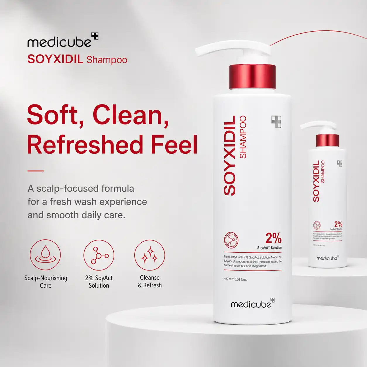 Medicube Soyxidil Shampoo 490ml