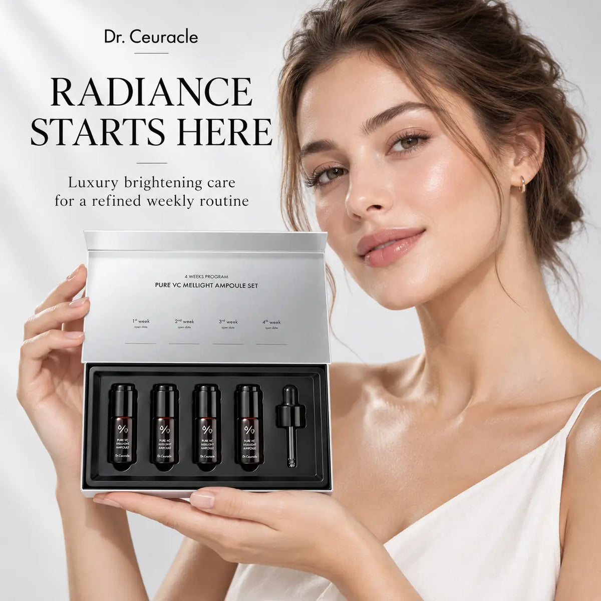 Dr. Ceuracle Pure Vc Mellight Ampoule Set ( ) 0.8g 8ml X 4 4pcs