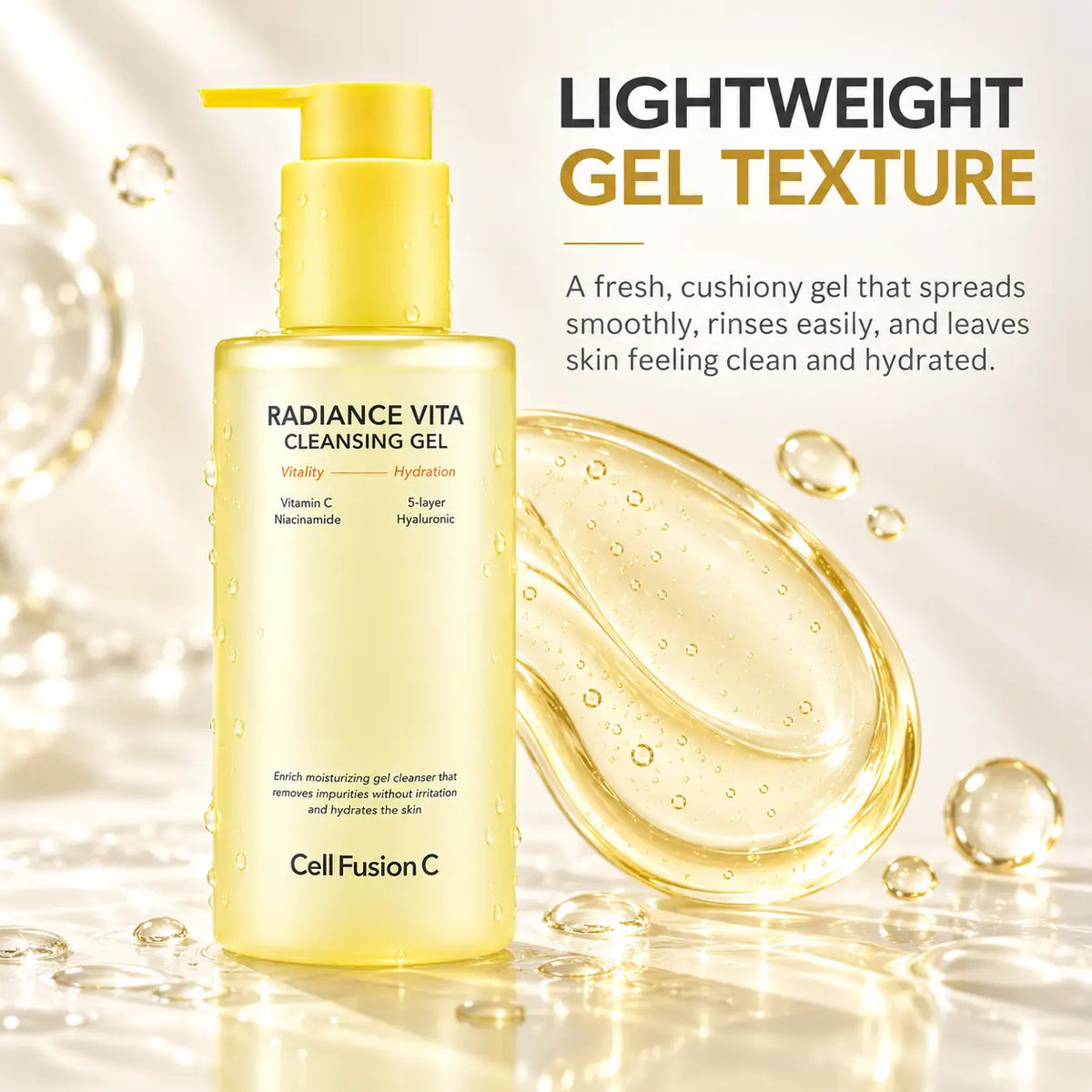 Cell Fusion C Radiance Vita Cleansing Gel 200ml