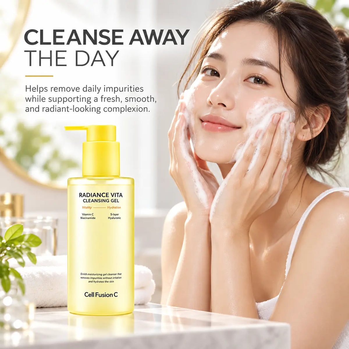 Cell Fusion C Radiance Vita Cleansing Gel 200ml