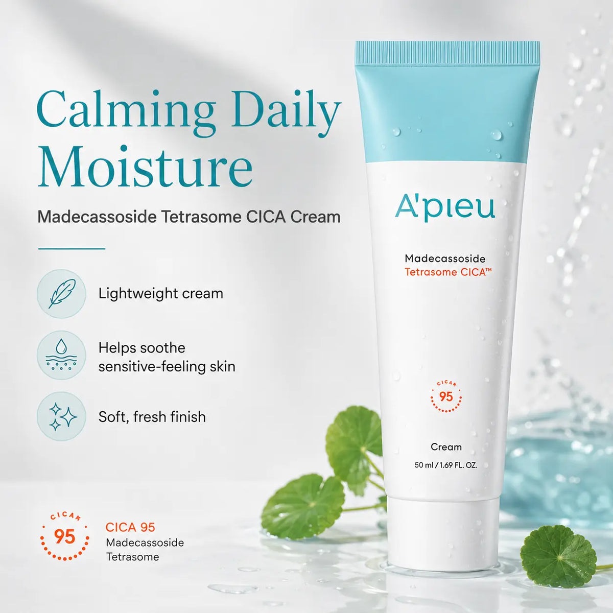 A'pieu Madecassoside Tetrasome Cica Cream 50ml