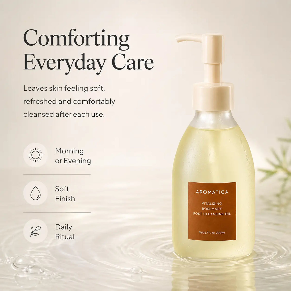 AROMATICA Vitalizing Rosemary Cleansing Oil 200ml