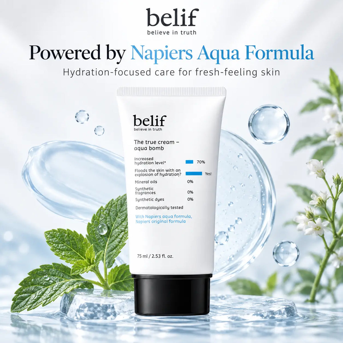 belif The True Cream Aqua Bomb 75ml
