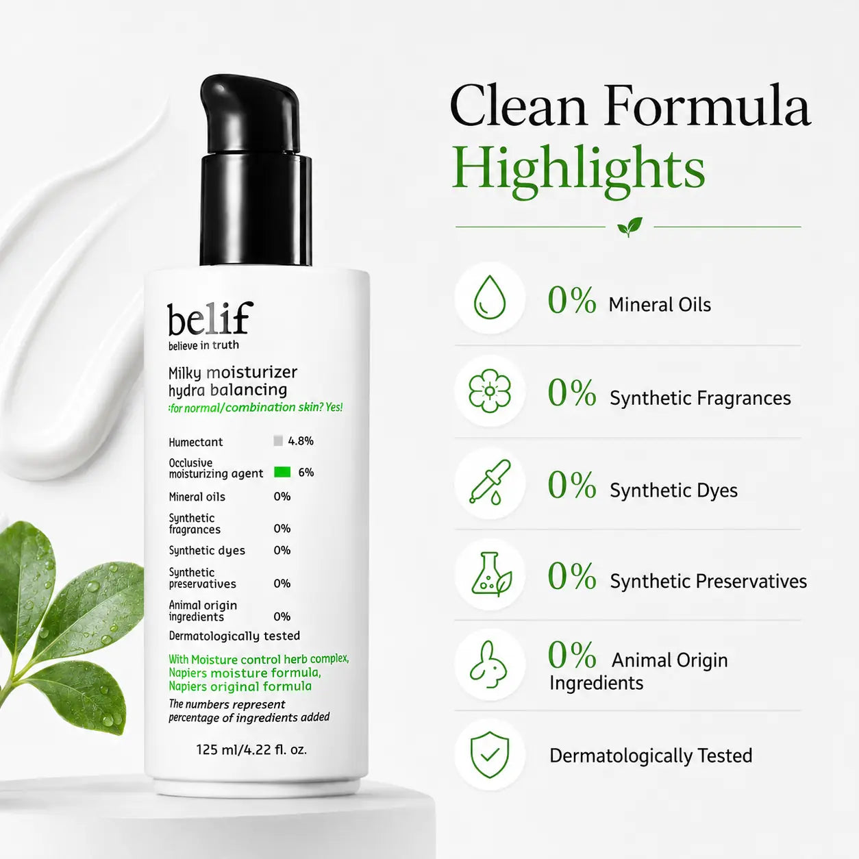 belif Milky Moisturizer Hydra Balancing 125ml