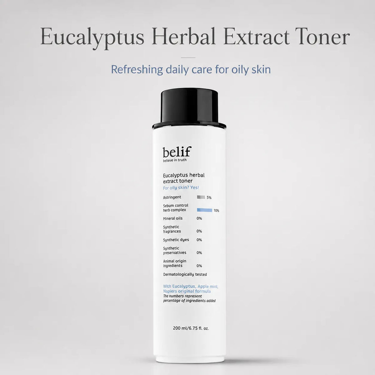belif Eucalyptus Herbal Extract Toner 200ml