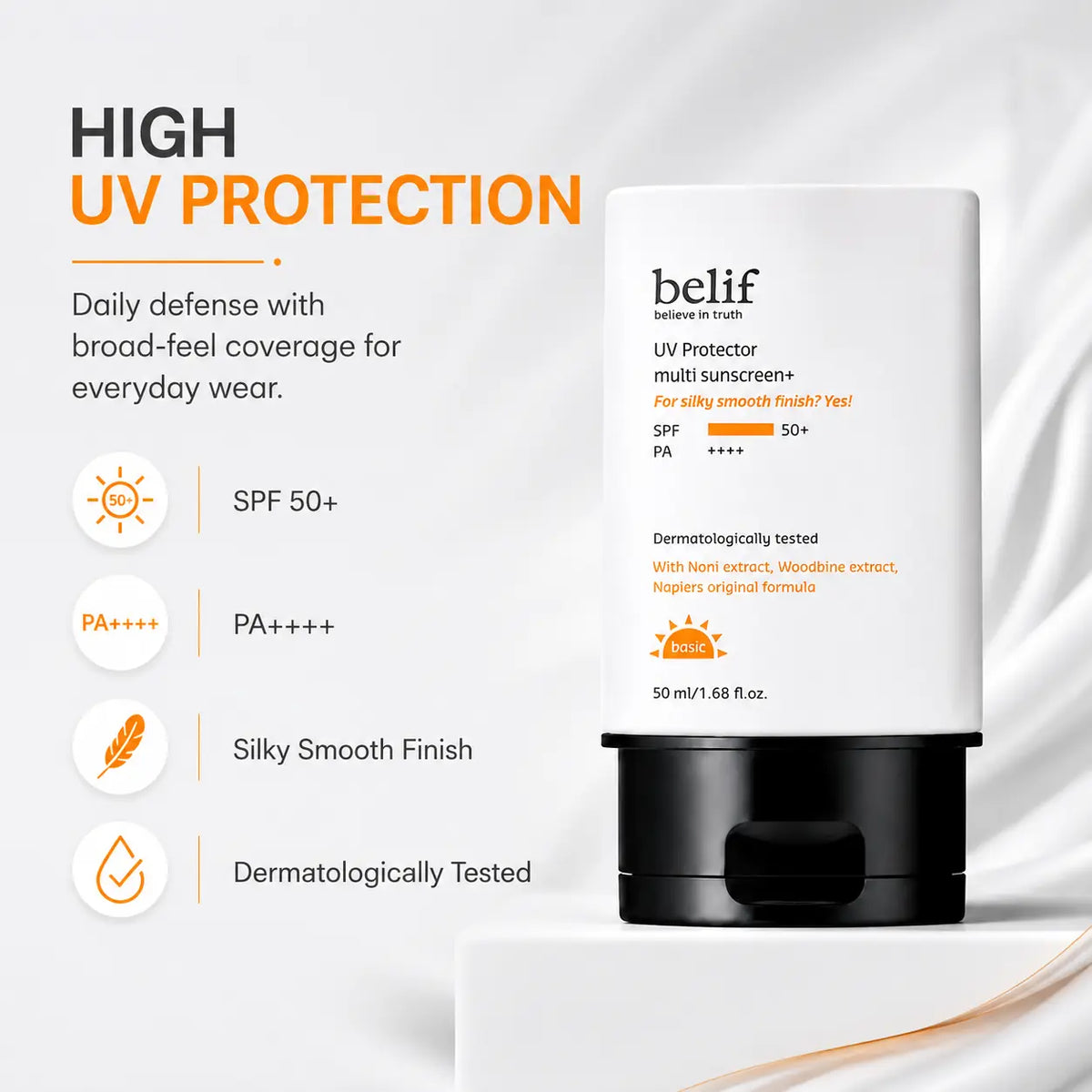 belif UV Protector Multi Sunscreen+ 50ml