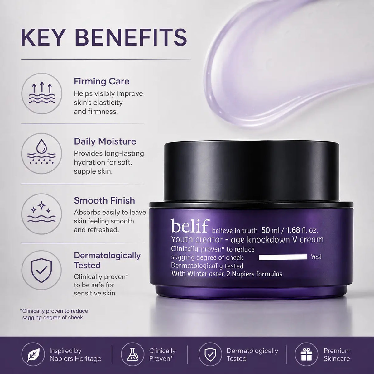 belif Youth Creator Age Knockdown V Cream 50ml