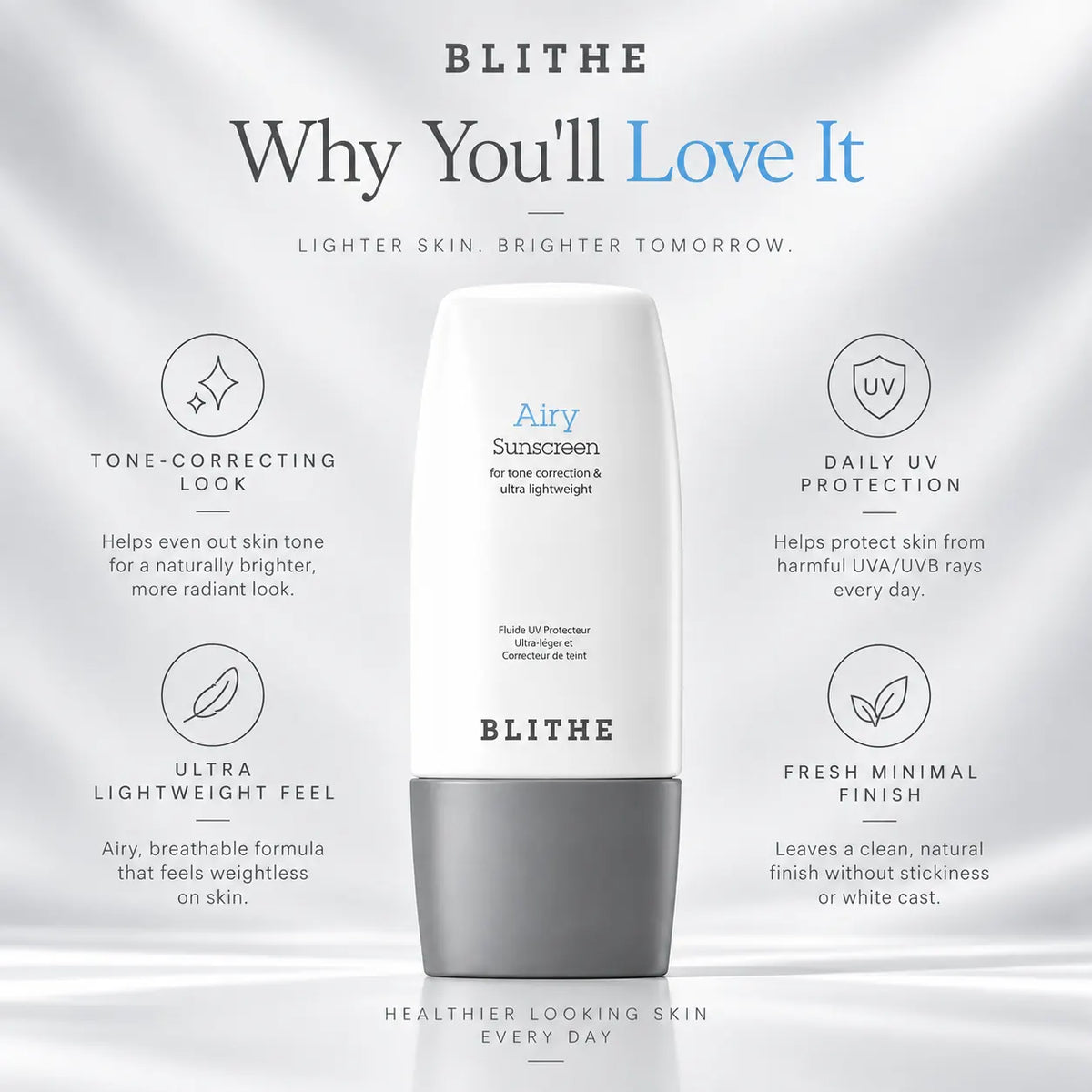 BLITHE Airy Sunscreen 50ml
