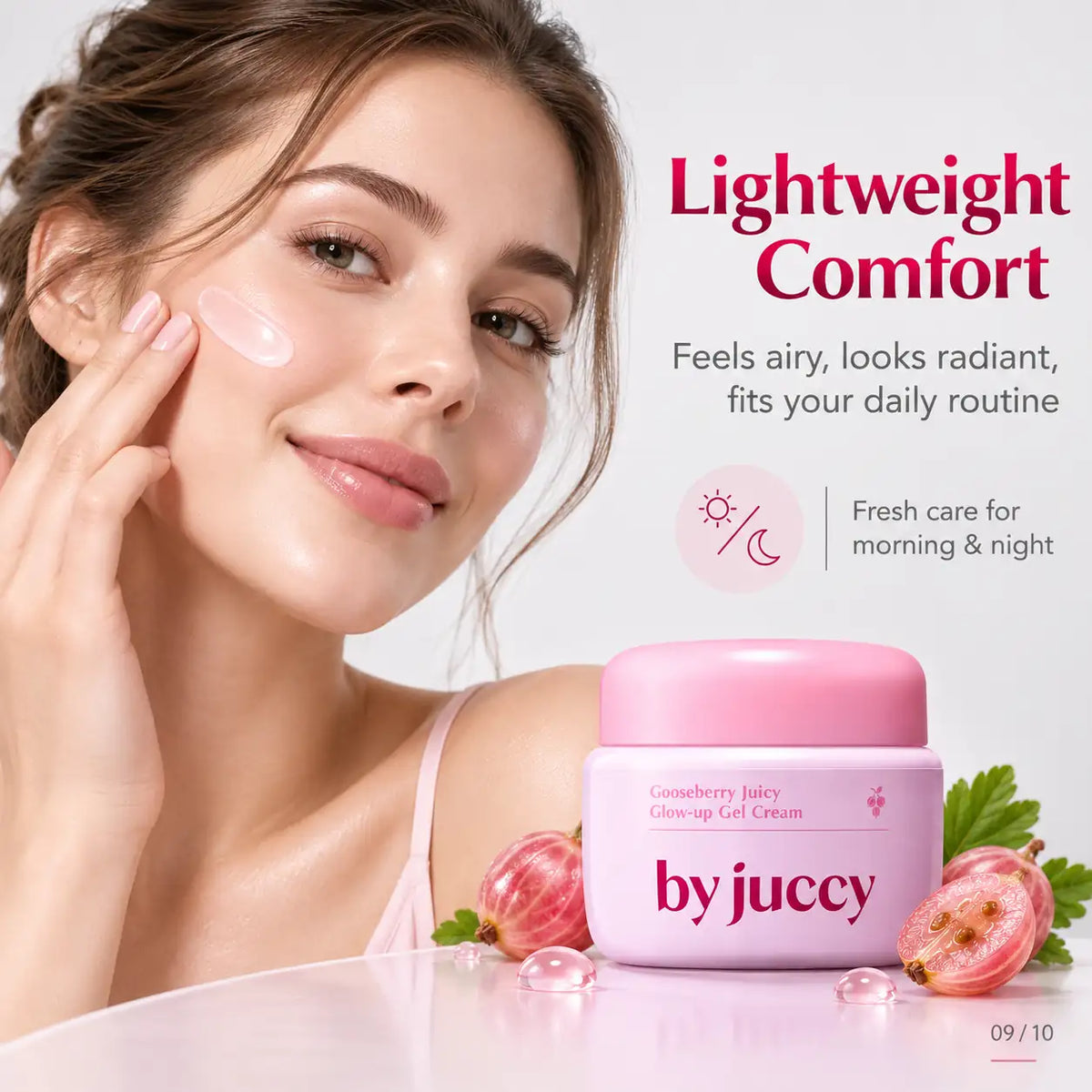 By Juccy Gooseberry Juicy Glow Up Gel Cream 55ml