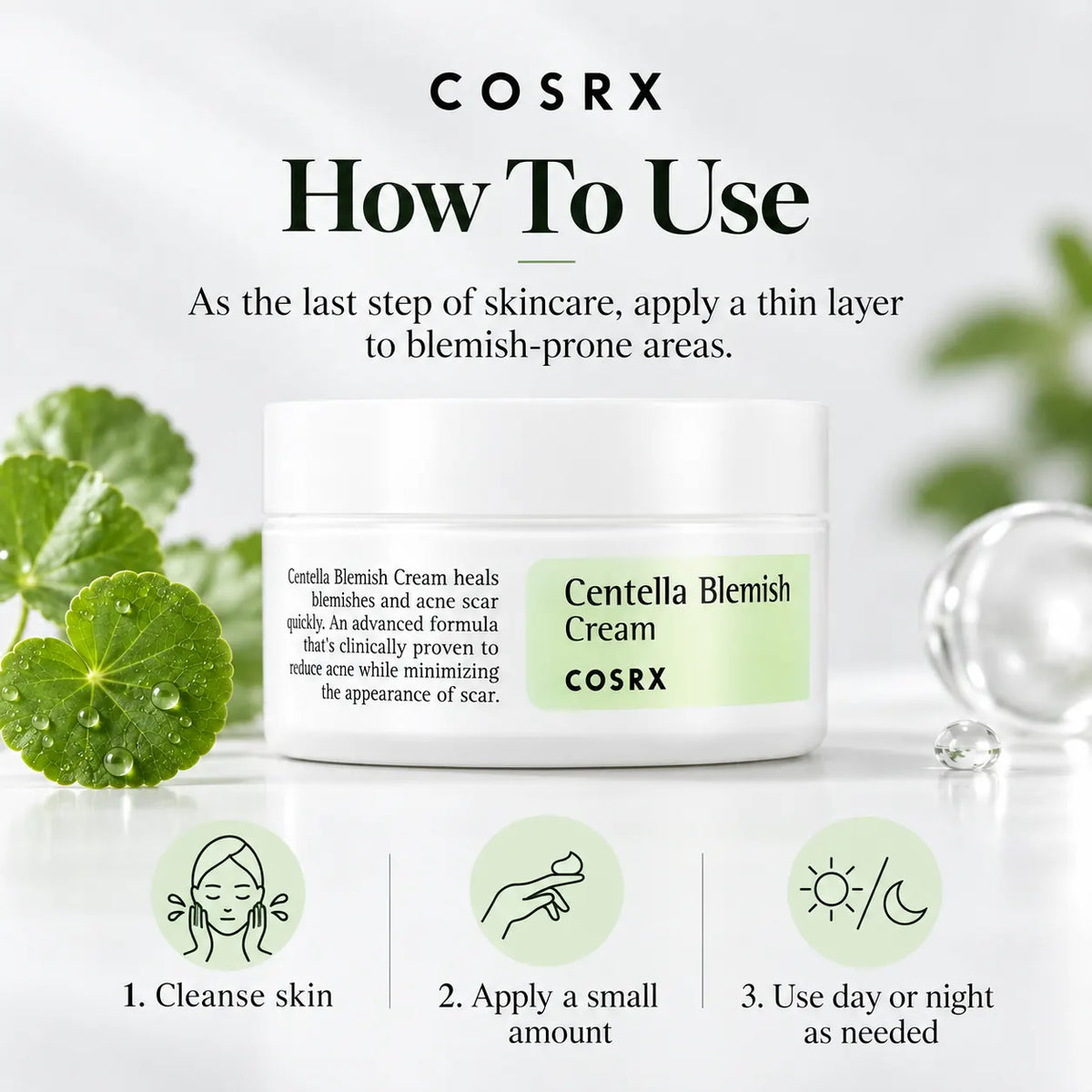 COSRX Centella Blemish Cream 30ml