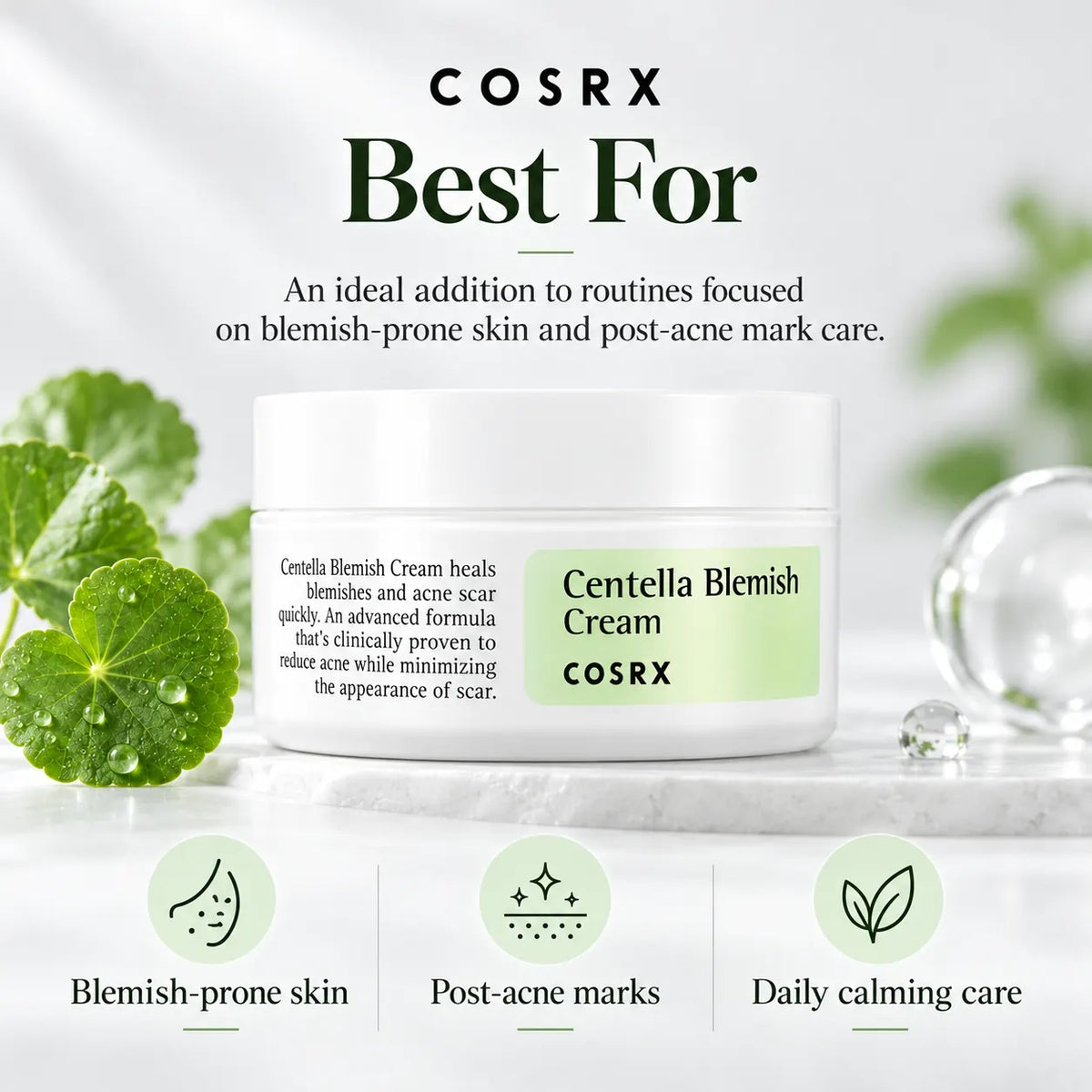 COSRX Centella Blemish Cream 30ml