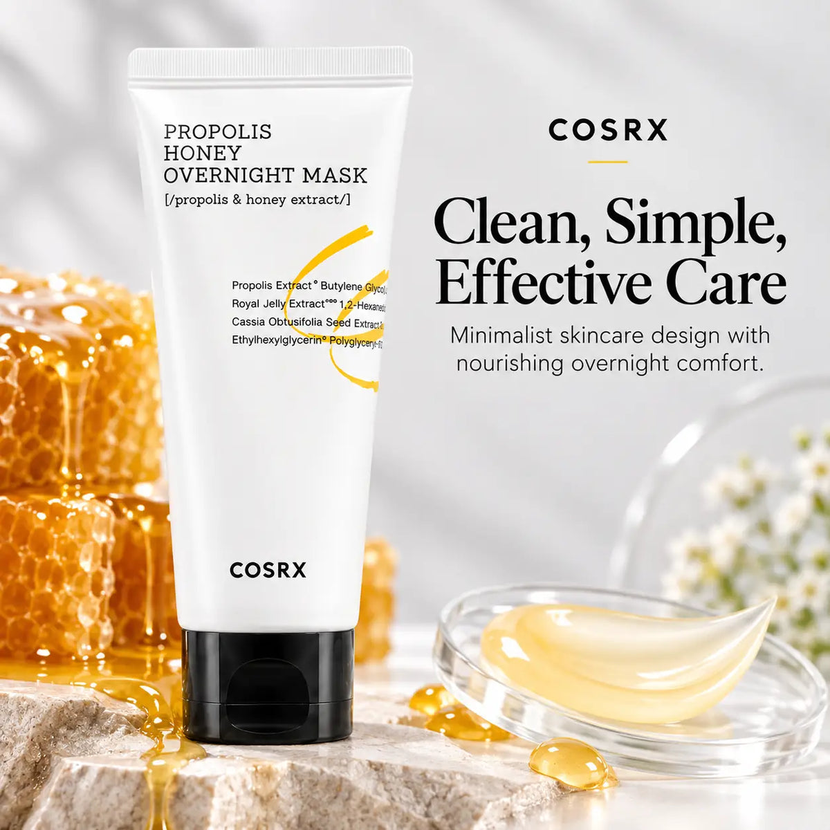 COSRX Full Fit Propolis Honey Overnight Mask 60ml