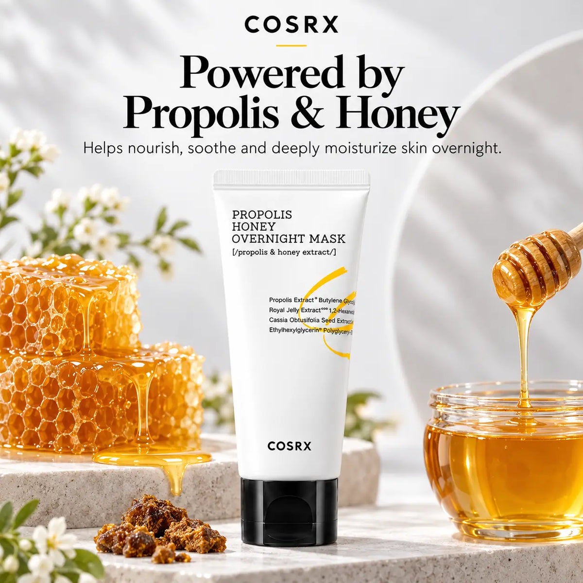 COSRX Full Fit Propolis Honey Overnight Mask 60ml