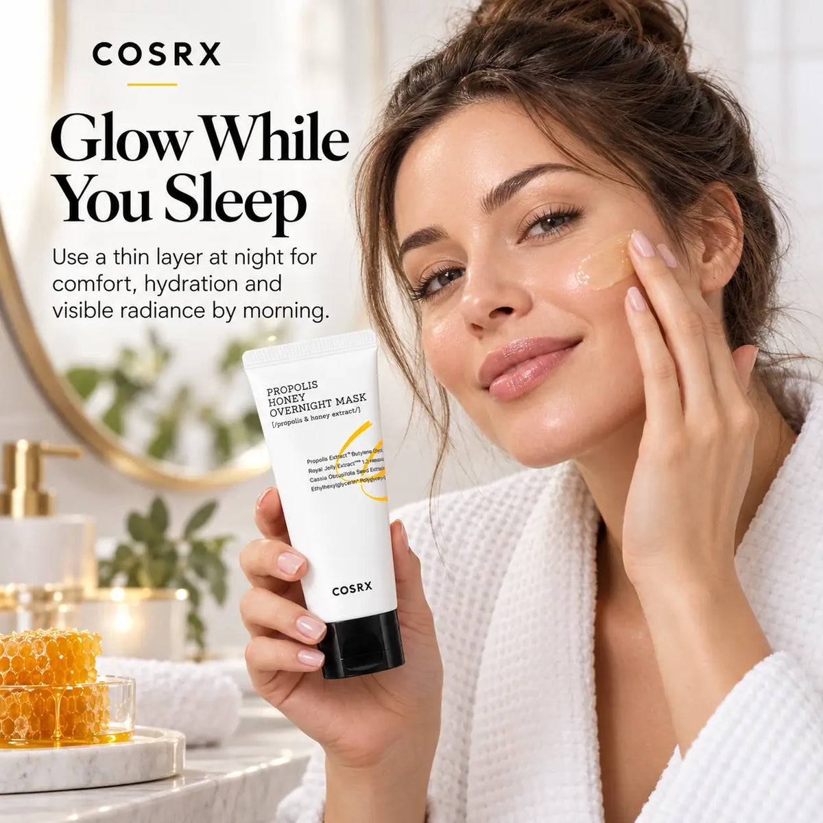 COSRX Full Fit Propolis Honey Overnight Mask 60ml