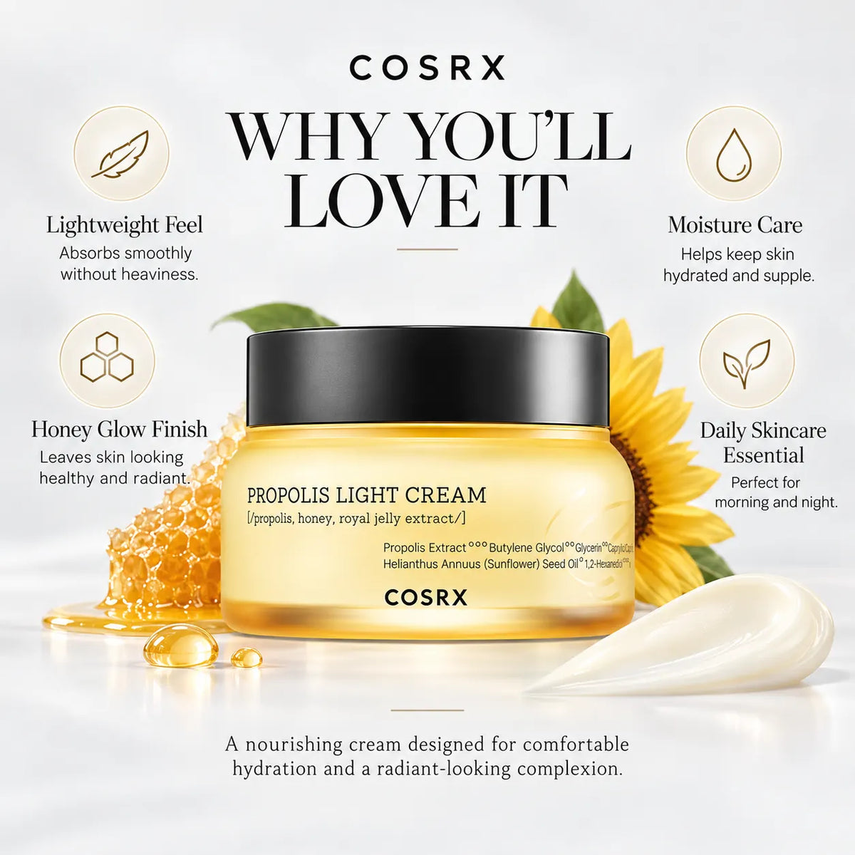 COSRX Full Fit Propolis Light Cream 65ml