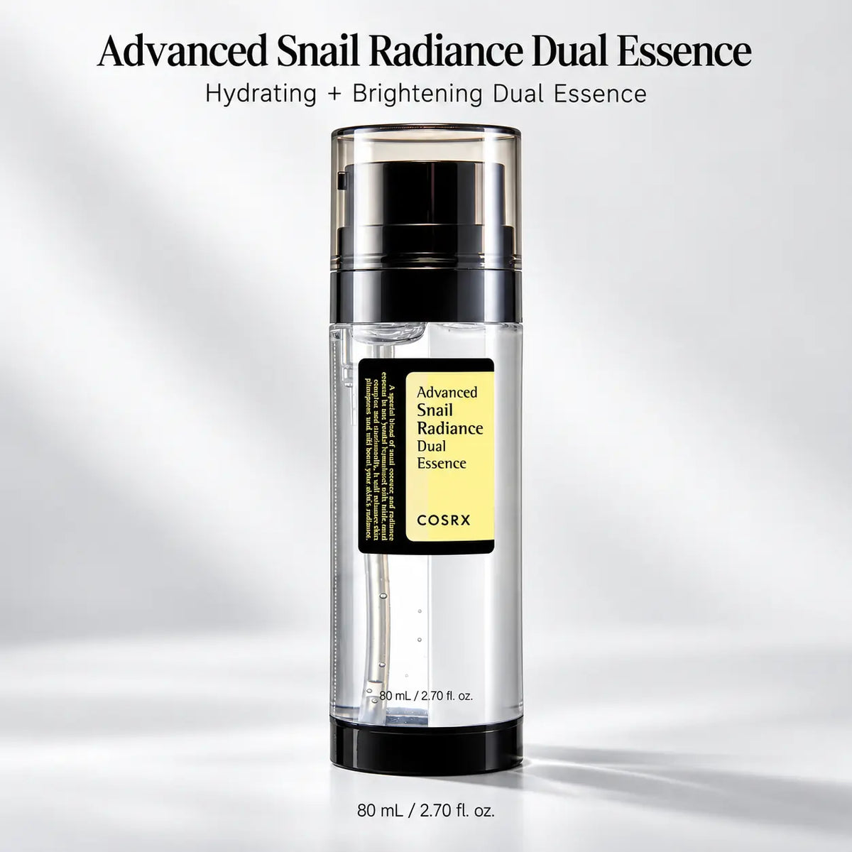 COSRX Advanced Snail Radiance Dual Essence Nail Polish Nail Color 80ml