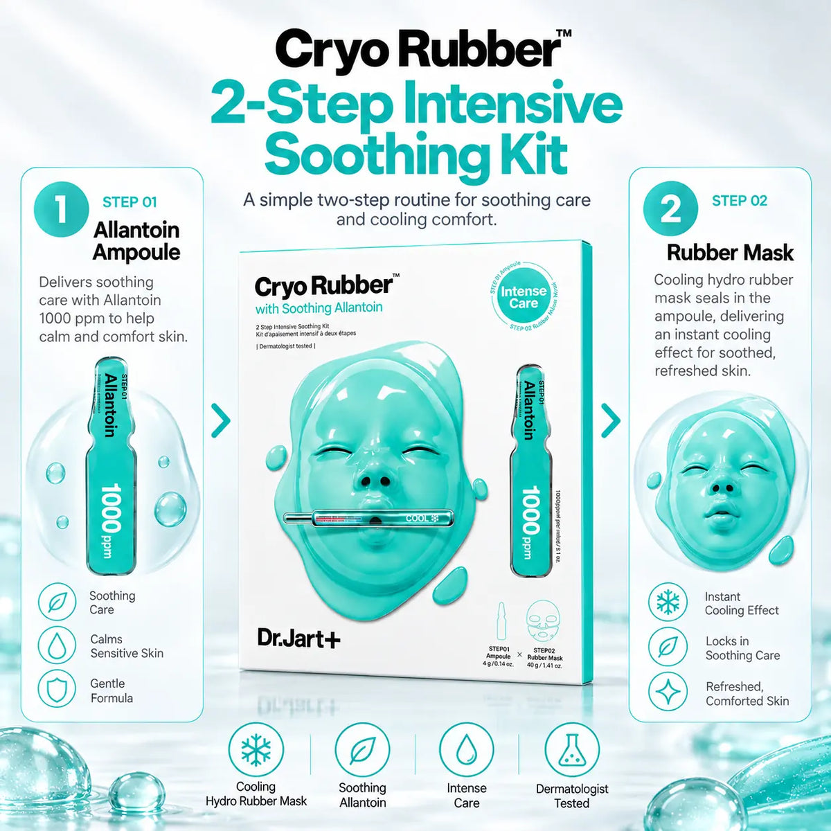 Dr. Jart+ Cryo Rubber Mask with Soothing Allantoin 1ea