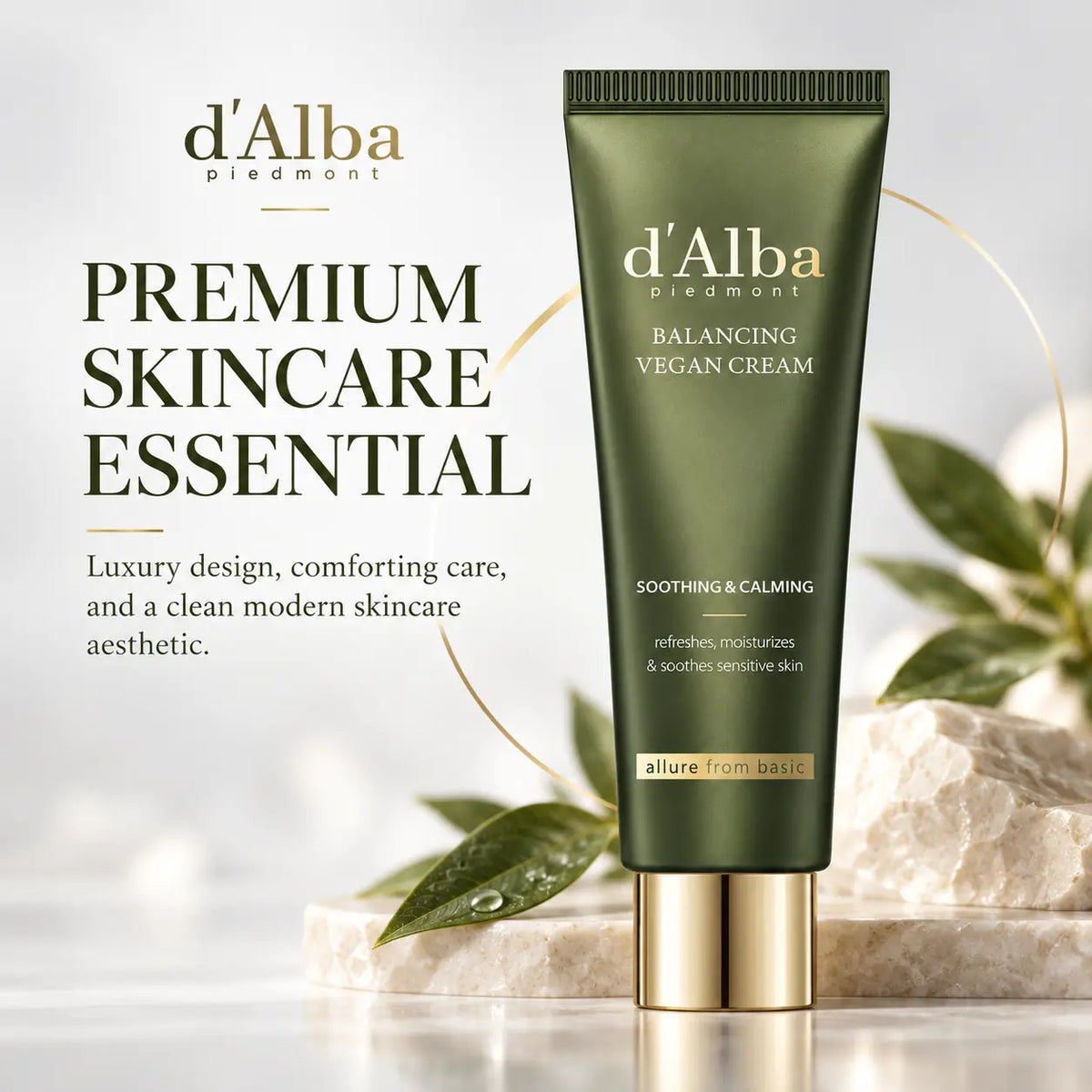 d'Alba Mild Skin Balancing Vegan Cream 55ml