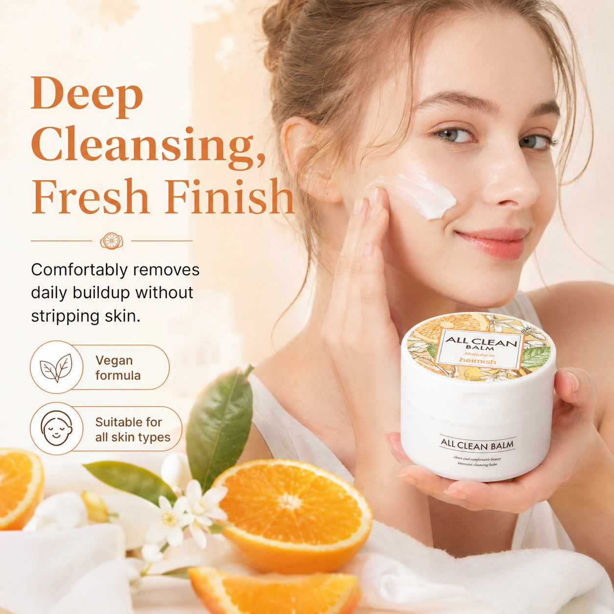 heimish All Clean Balm Mandarin 120ml