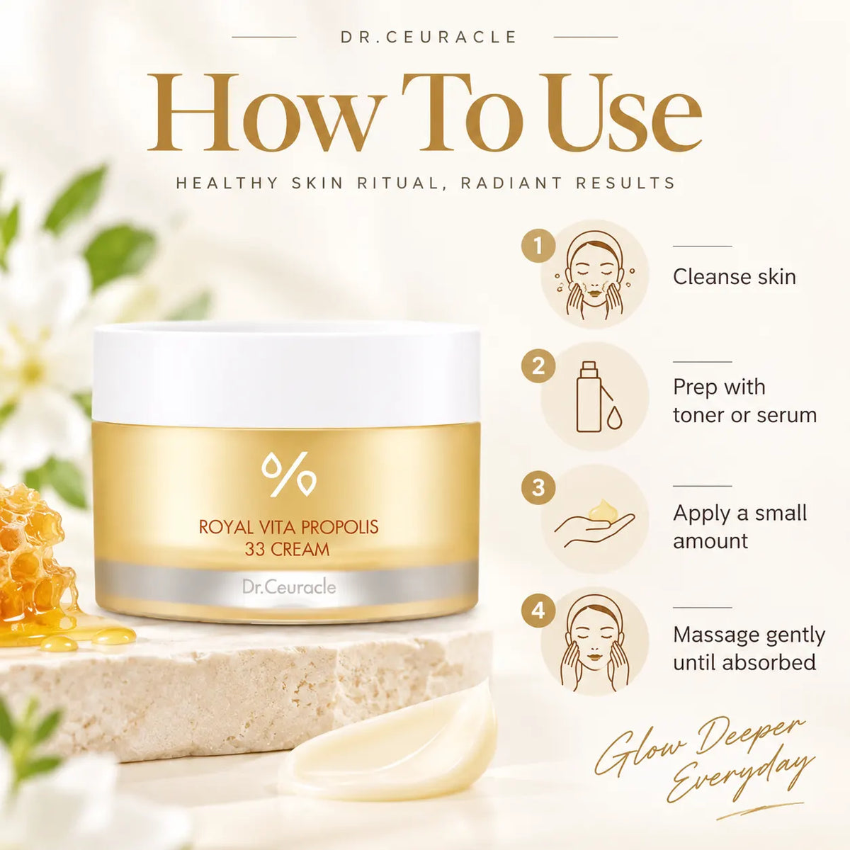 Dr. Ceuracle Royal Vita Propolis 33 Cream 50ml